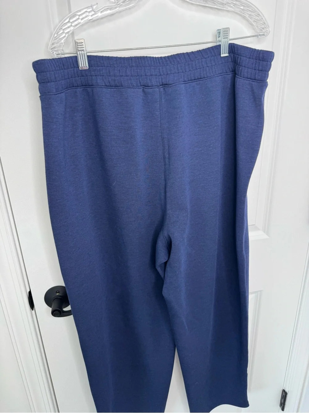 SPANX Women's Navy Straight-Leg air essentials  Pull-On Pants 2X